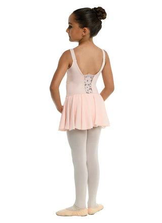 Danznmotion Kids Delphine Scalloped Lace Dress