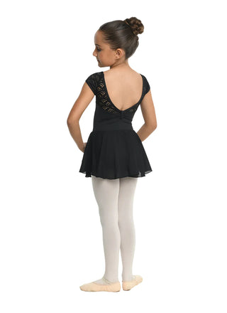 Danznmotion Kids Nicole Cap Sleeve Dress
