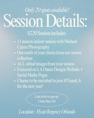 LA DANCE DESIGNS DreamMakers Model Call