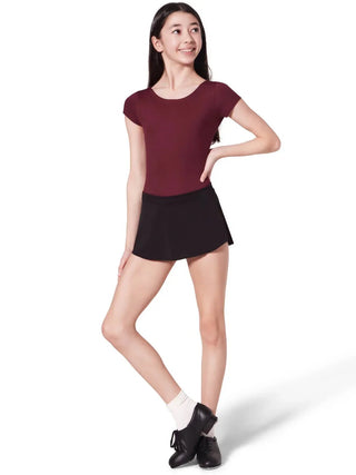Capezio Curved Pull-On Skirt- Girls