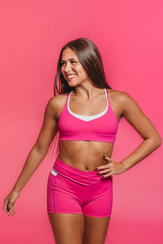 BREEZE ADULT SHORT- SOUTH BEACH PINK