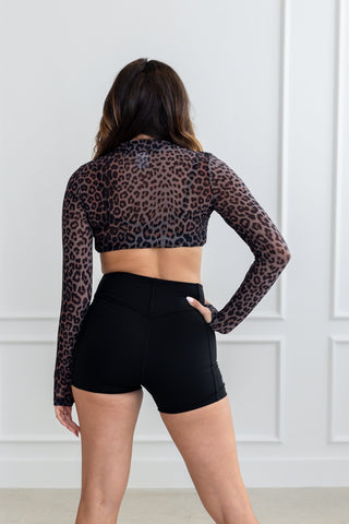 LAYER UP ADULT MESH TOP-CHEETAH