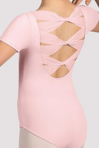Girls Mirella Glow Cap Sleeve Leotard