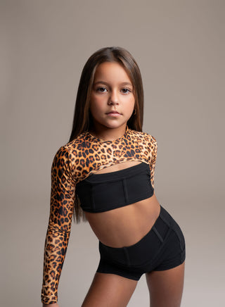 SPOT ON CHEETAH CHILD SHRUG