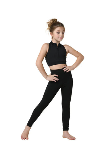 DanzNMotion Kid’s Brooklyn Zip Up Top