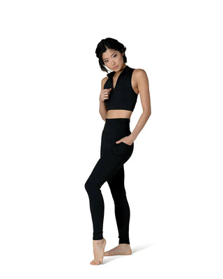 DanzNMotion  Thalia Full Length Legging With Pockets - FINAL SALE