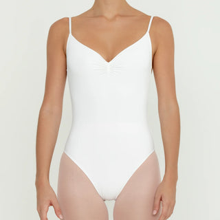 Bullet Pointe Pinch-Front Leotard