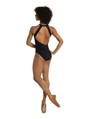 Adele Twist Halter Adult Leotard