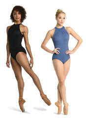 Adele Twist Halter Adult Leotard