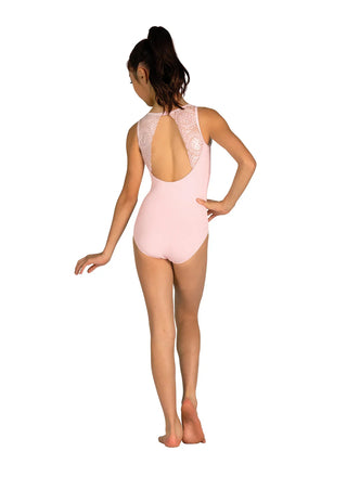 Kids Paulette Scallop Lace Tank Leotard - FINAL SALE