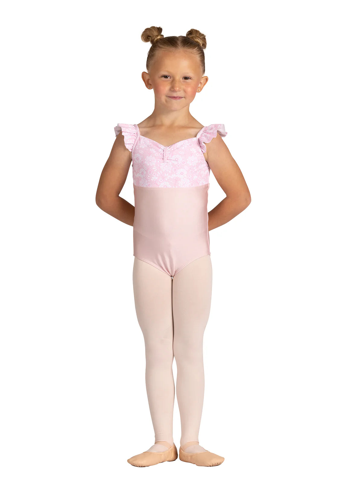 Kids Brooke Floral Tank Leotard