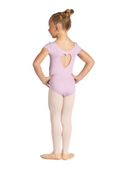 Kids Heart Cap Sleeve Leotard