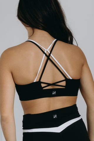 REDEMPTION ADULT TOP- BLACK/WHITE