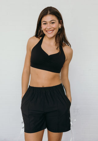 BOSS BOW ADULT SHORT- BLACK/WHITE