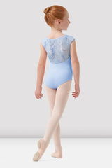 Girls Mirella Paisley Cap Sleeve Leotard