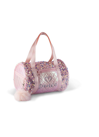 DANZNMOTION Sparkle My Heart Duffle Bag - Pink