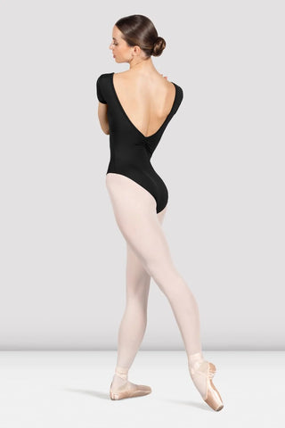 Bloch Ladies Penny Gather Cap Sleeve Leotard