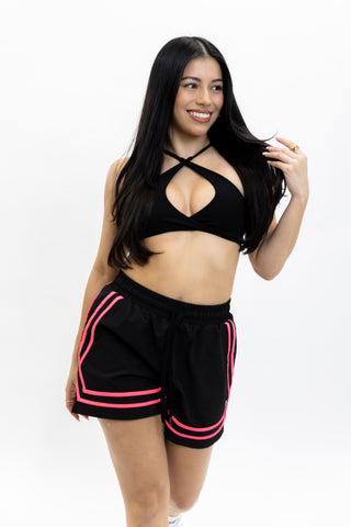 FUEGO ADULT TOP- BLACK