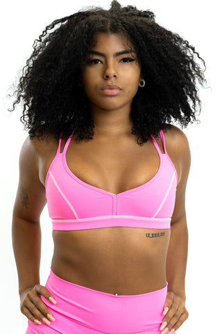 UPTOWN ADULT TOP-NEON PINK