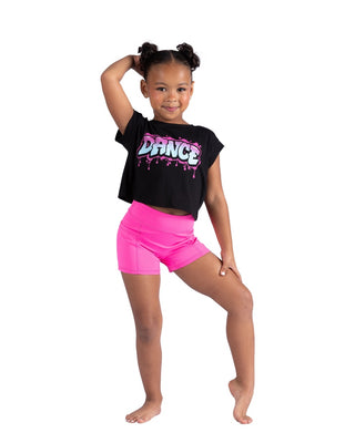 DANZNMOTION Girls Graffiti Dance Tee