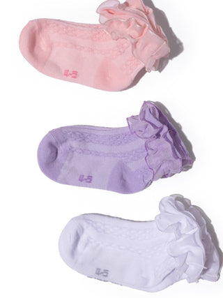 Capezio Children's Ruffle Sock (3-Pack)