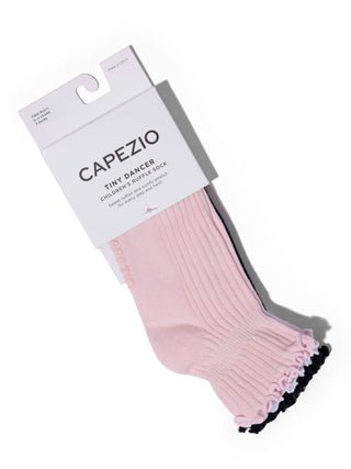 Capezio Children's Scalloped Edge Sock (3-Pack)