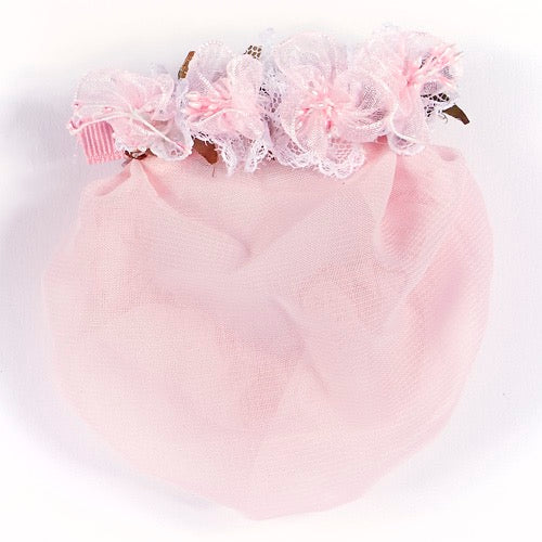 Dasha Pink Blossoms Snood 4010