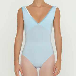 Bullet Pointe Velvet Trim Leotard