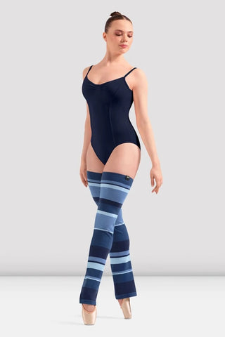 BLOCH Adult Striped Leg Warmers