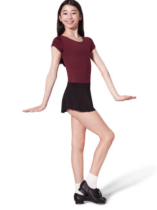 Capezio Curved Pull-On Skirt- Girls