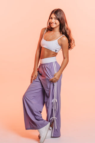 BOSS BOW CHILD PANT- ORCHID/WHITE