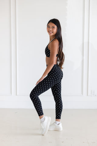 CORE CHILD LEGGING- POLKA DOTS