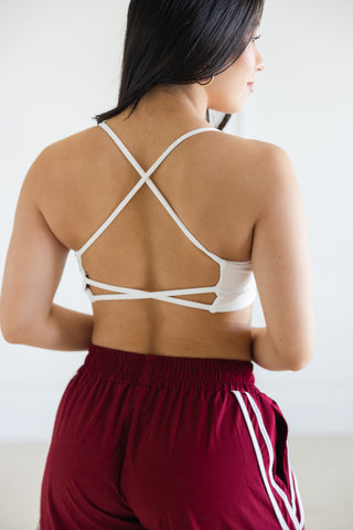 GLIDE ADULT TOP- WHITE