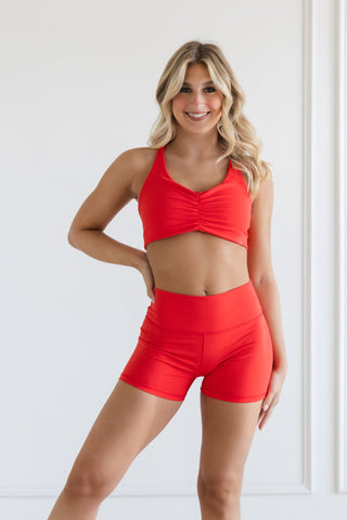GLIDE ADULT TOP- SUNSET CORAL