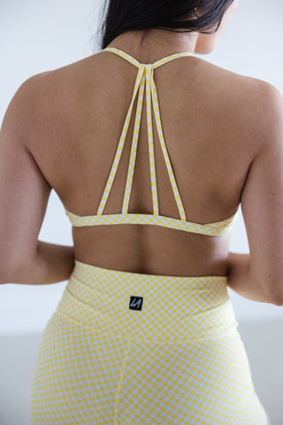 NICOLETTE ADULT TOP- BUTTER GINGHAM