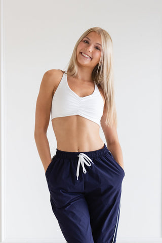 GLIDE CHILD TOP- WHITE