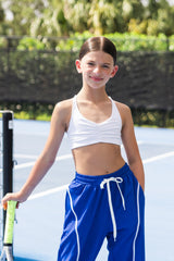 GLIDE CHILD TOP- WHITE