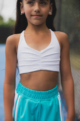 GLIDE CHILD TOP- WHITE