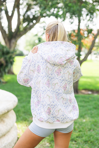 DREAM ADULT HOODIE- VINTAGE FLORAL