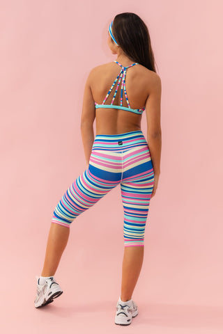 JUNIE CHILD CAPRI- CABANA STRIPE