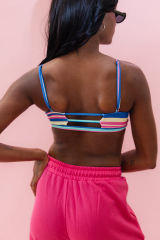 SAYLOR ADULT TOP- CABANA STRIPE