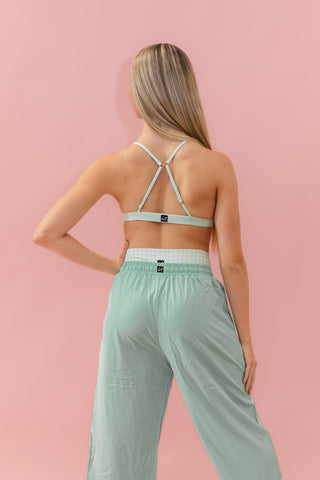 LUXE ADULT TOP- KEYLIME GINGHAM