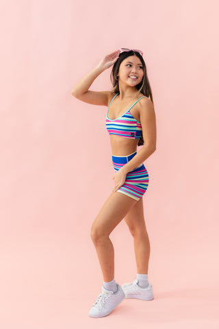 SAYLOR CHILD SHORT- CABANA STRIPE