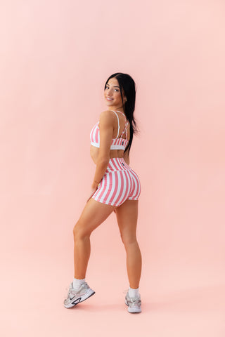 CABANA ADULT SHORT- WATERMELON STRIPE