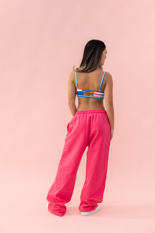 DREAM CHILD SWEATPANT- SHOCKING PINK