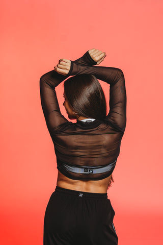 LAYER UP ADULT MESH TOP-BLACK