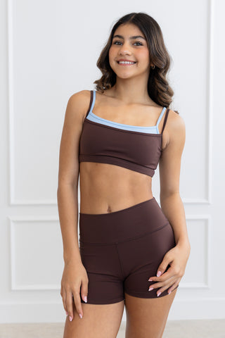 CORE CHILD SHORT- COCOA