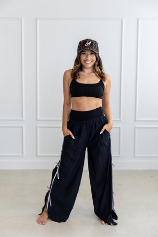 BOSS BOW ADULT PANT- SILVER/BLACK