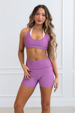 SHIMMER DOUBLE LAYER ADULT TOP- PIXIE/WHITE