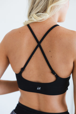 FUEGO ADULT TOP- BLACK